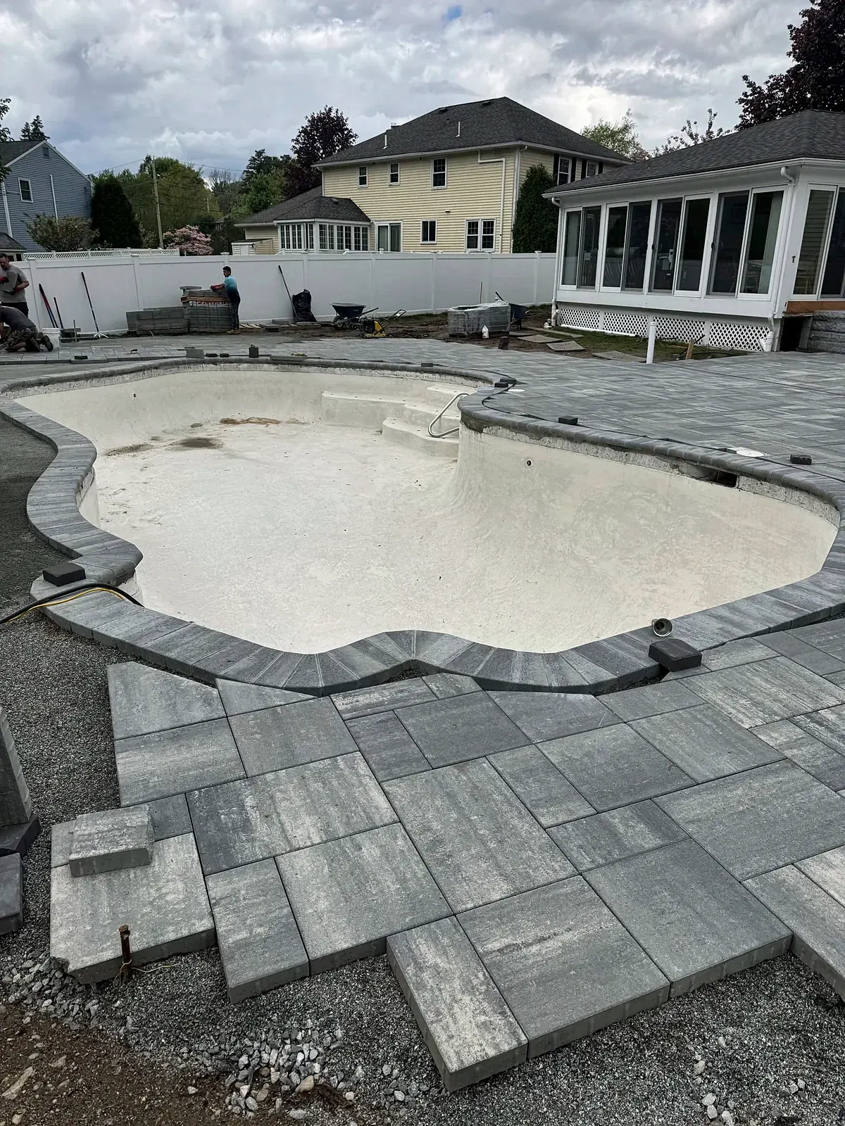 During the build