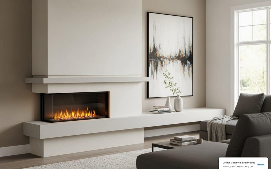 Beyond Brick: Discovering Your Perfect Fireplace Surround Material