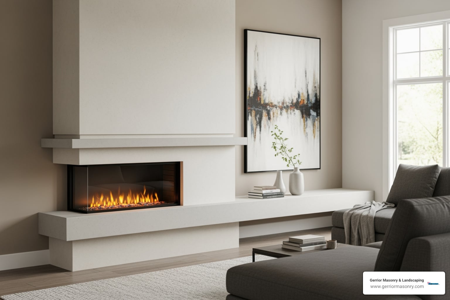 Beyond Brick: Discovering Your Perfect Fireplace Surround Material