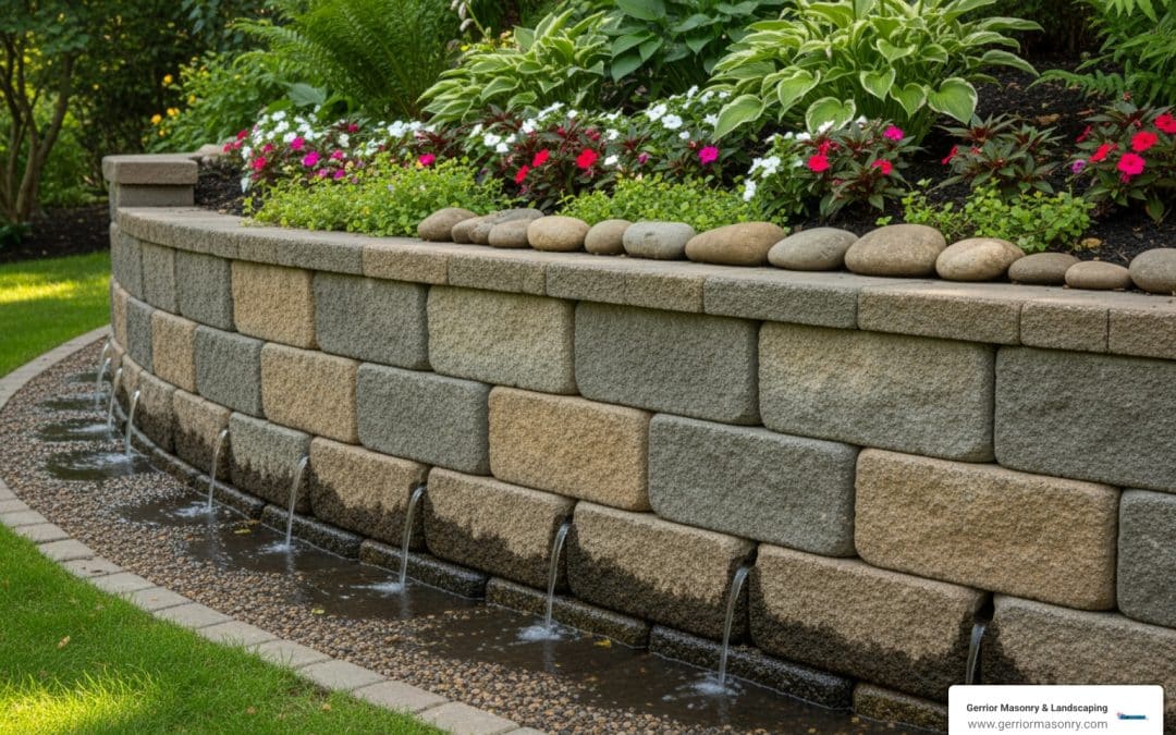 Don’t Weep, Just Drain: Your Guide to Retaining Wall Perforations
