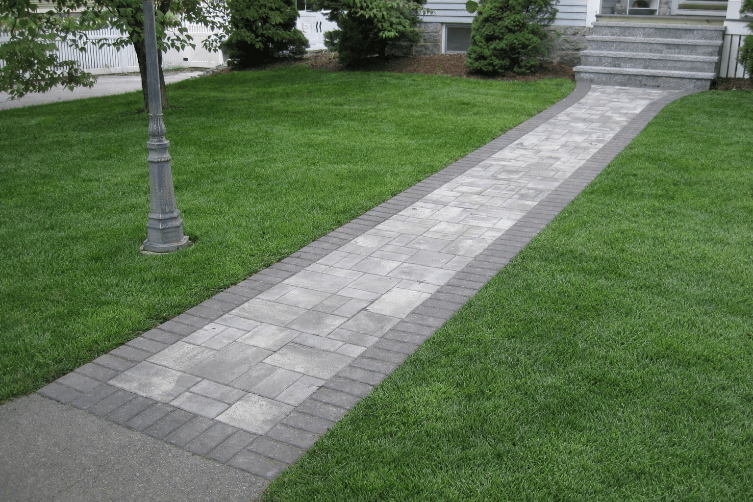 Walkway Installation by Gerrior Masonry