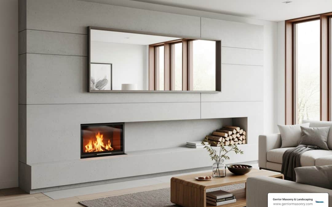 From Hearth to Home: The Best Concrete for Fireplace Projects
