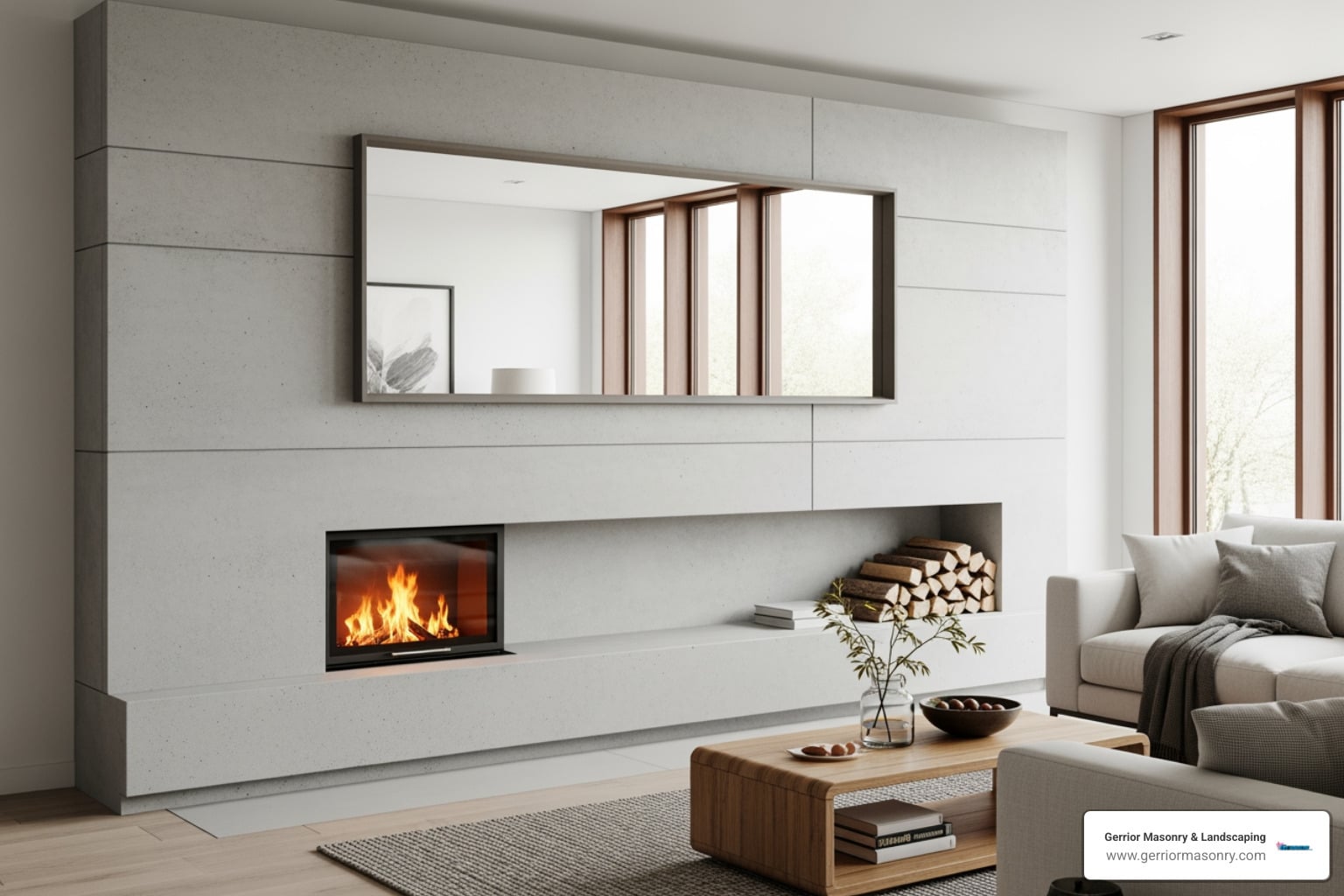 From Hearth to Home: The Best Concrete for Fireplace Projects