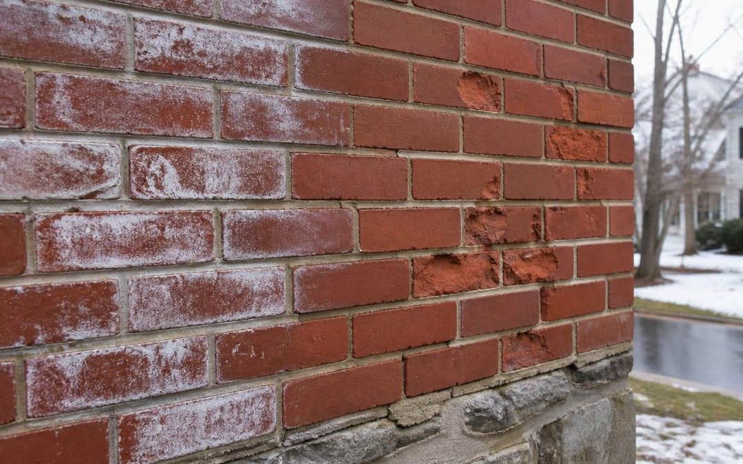 Brick Efflorescence vs. Spalling: What the Surface Is Telling You