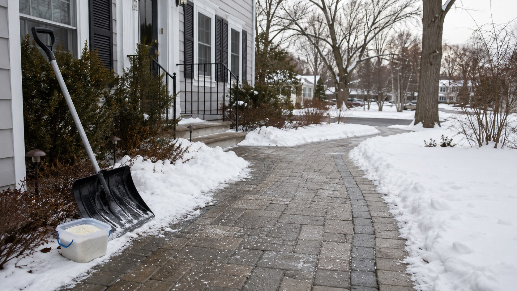 Ice Melt on Pavers: A Winter Care Plan for Massachusetts