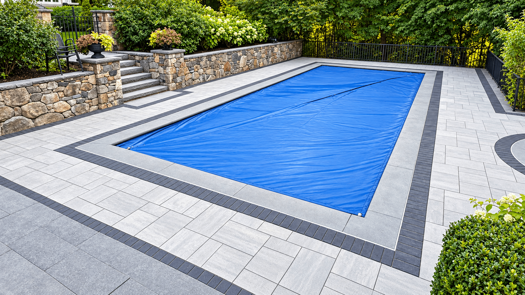 Slider pool patio install 01 Gerrior